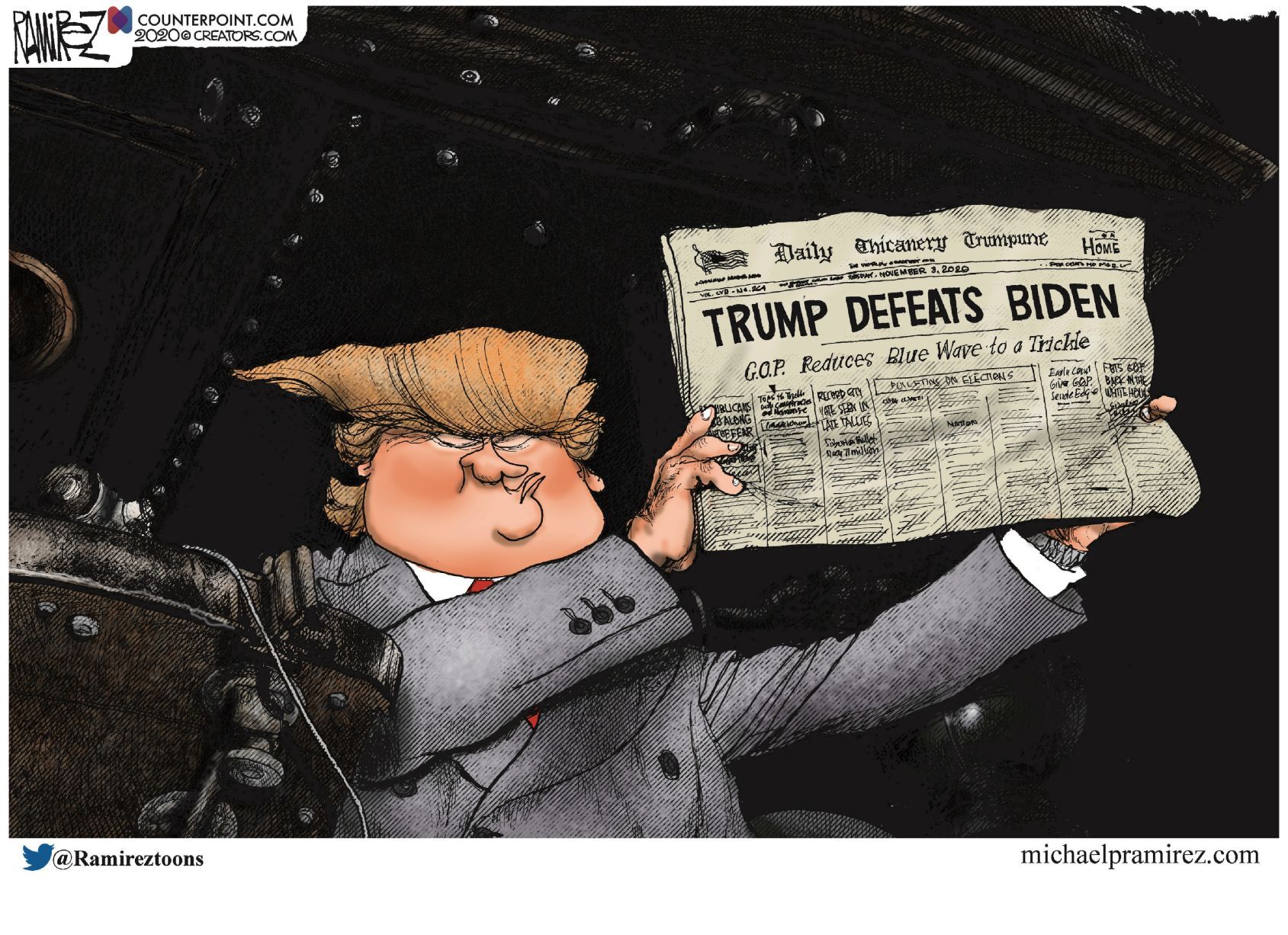 Michael Ramirez cartoon 11/16